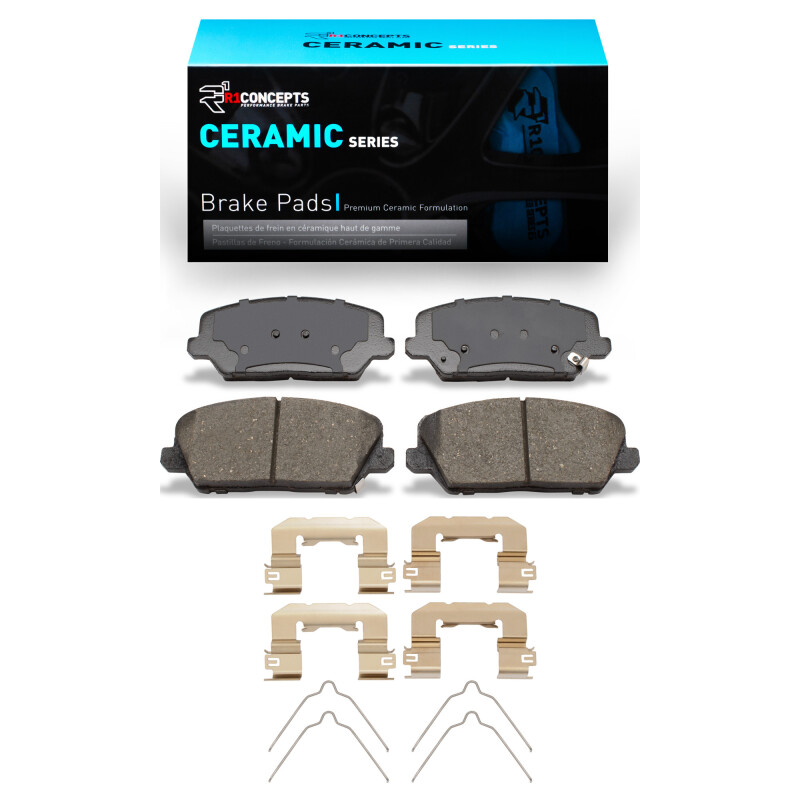 Hyundai Veloster Brake Pads - Front - R1 Concepts - Ceramic - `16-`17